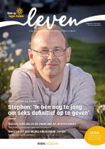 Kop op tegen Kanker Leven-magazine cover